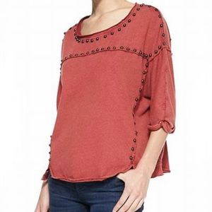 Free People Dillon Studded Jersey